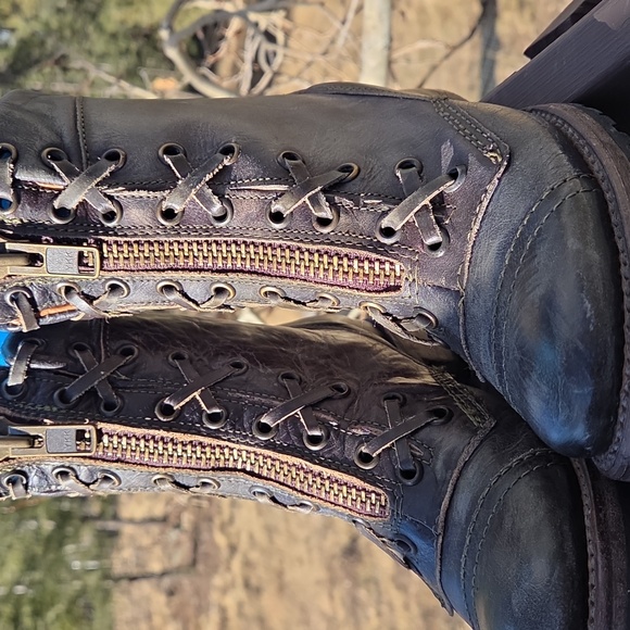 Freebird Liverpool Boots in Olive - size 7 - Picture 2 of 11